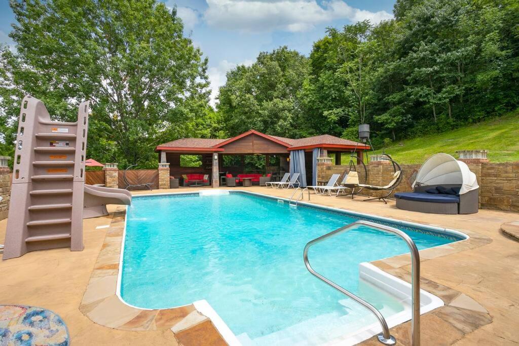 Villa NEW Outdoor Oasis Pool, Hot Tub, Firepl, 6 bedr Franklin Exterior foto